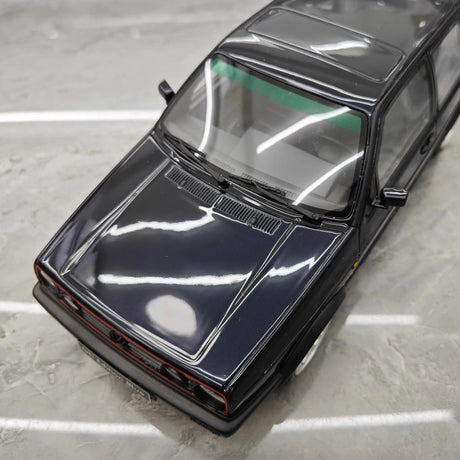 [OTTO] 1:18 Volkswagen 1987 Golf GTI Mk2 Black Model Car Resin