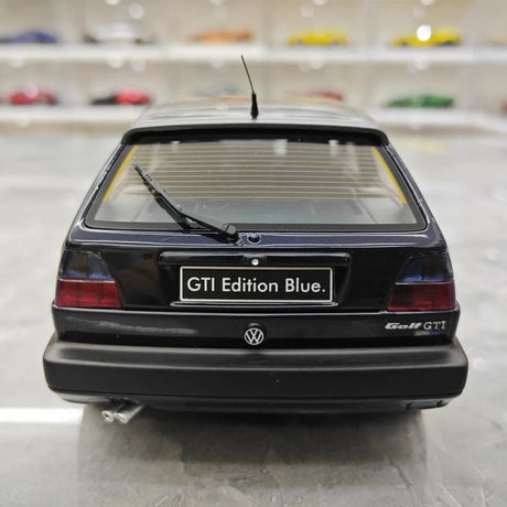 [OTTO] 1:18 Volkswagen 1987 Golf GTI Mk2 Black Model Car Resin