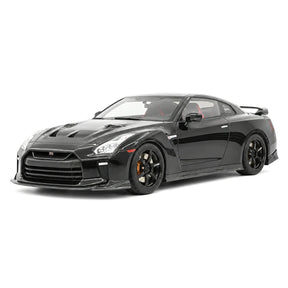 One Model Nissan 2007 GT-R R35 Black 1:18 – Résine de modèle en résine de collection