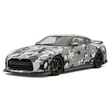 One Model Nissan 2007 GT-R R35 Gray Camouflage 1:18 – Collectible Resin Model Resin
