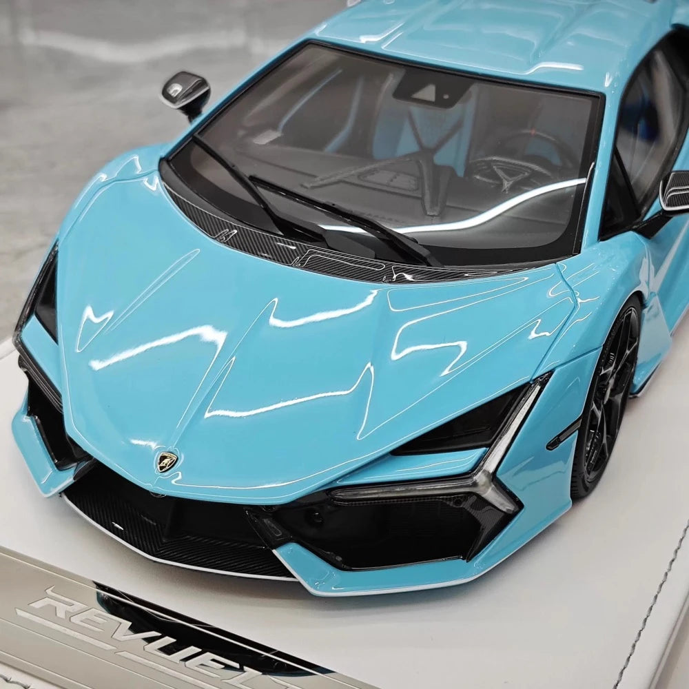 [PFM] 1:18 Lamborghini 2023 Revuelto Blue Model Car Resin