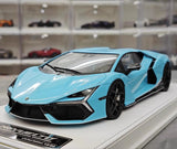 [PFM] 1:18 Lamborghini 2023 Revuelto bleu voiture miniature Resin