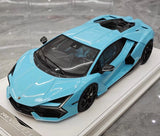 [PFM] 1:18 Lamborghini 2023 Revuelto bleu voiture miniature Resin