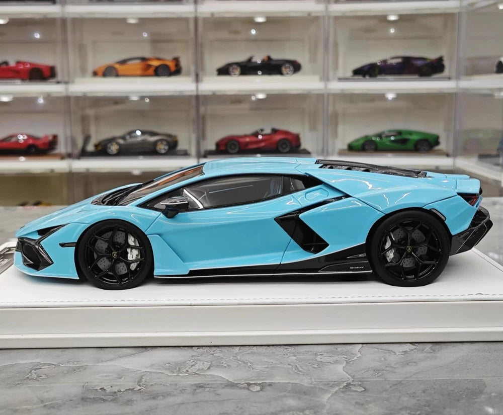 [PFM] 1:18 Lamborghini 2023 Revuelto Blue Model Car Resin