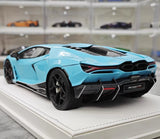 [PFM] 1:18 Lamborghini 2023 Revuelto bleu voiture miniature Resin