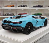[PFM] 1:18 Lamborghini 2023 Revuelto bleu voiture miniature Resin