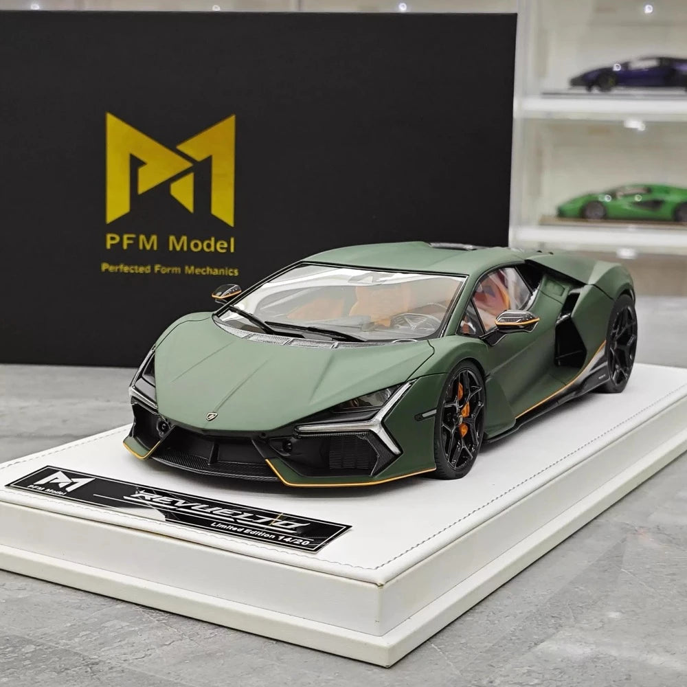 [PFM] 1:18 Lamborghini 2023 Revuelto Green Model Car Resin