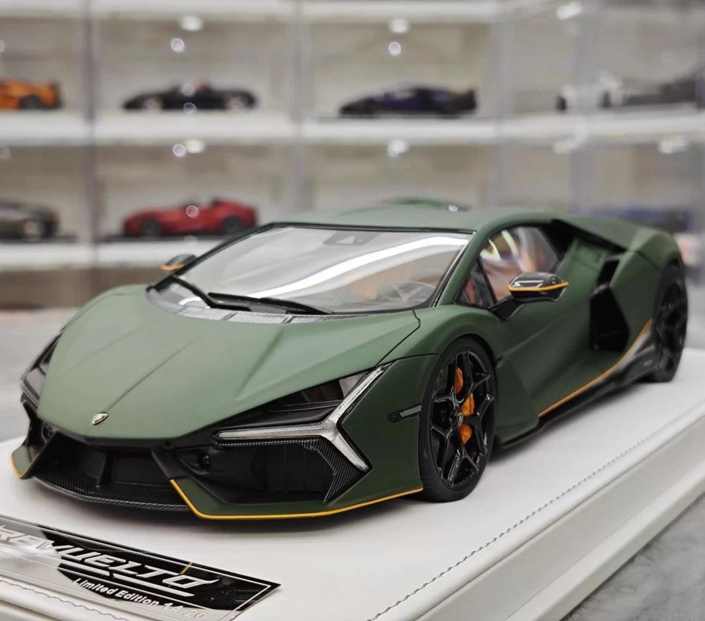 [PFM] 1:18 Lamborghini 2023 Revuelto Green Model Car Resin