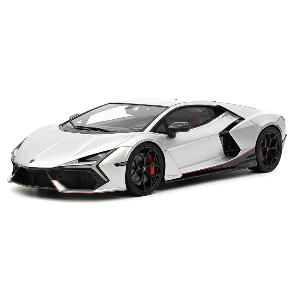 [PFM] 1:18 Lamborghini 2023 Revuelto Silver Model Car Resin
