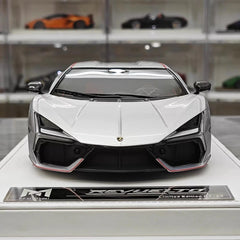 [PFM] 1:18 Lamborghini 2023 Revuelto Silver Model Car Resin