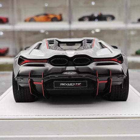 [PFM] 1:18 Lamborghini 2023 Revuelto Silver Model Car Resin