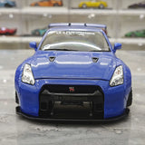 PGM Nissan 2007 GT-R R35 LB Works Blue 1:18 – Collectible Diecast Model Die-Cast