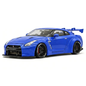 PGM Nissan 2007 GT-R R35 LB Works Blue 1:18 – Collectible Diecast Model Die-Cast