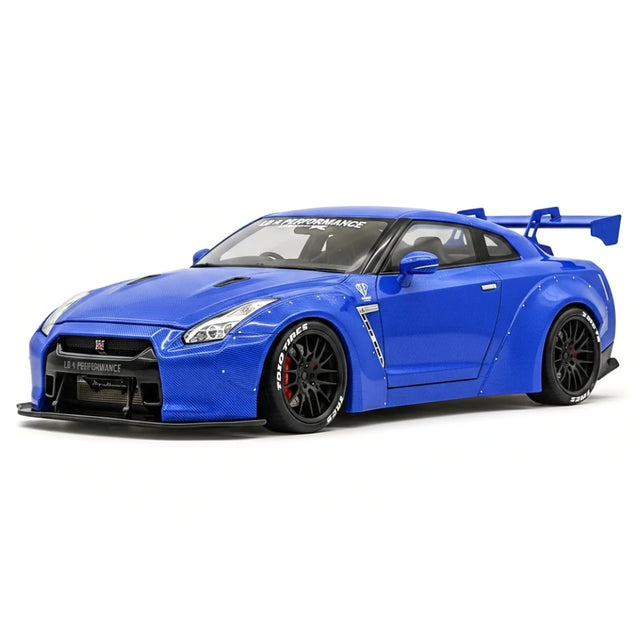 PGM Nissan 2007 GT-R R35 LB Works Blue 1:18 – Collectible Diecast Model Die-Cast