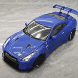 PGM Nissan 2007 GT-R R35 LB Works Blue 1:18 – Collectible Diecast Model Die-Cast