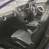 PGM Nissan 2007 GT-R R35 LB Works Purple 1:18 – Collectible Diecast Model Die-Cast
