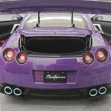 PGM Nissan 2007 GT-R R35 LB Works Purple 1:18 – Collectible Diecast Model Die-Cast