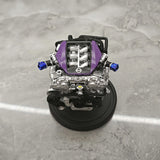 PGM Nissan 2007 GT-R R35 LB Works Purple 1:18 – Collectible Diecast Model Die-Cast