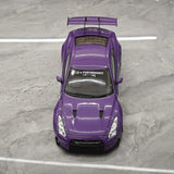 PGM Nissan 2007 GT-R R35 LB Works Purple 1:18 – Collectible Diecast Model Die-Cast