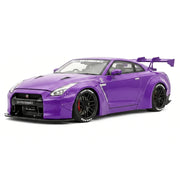 PGM Nissan 2007 GT-R R35 LB Works Purple 1:18 – Collectible Diecast Model