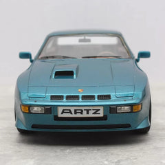 [PRX] 1:18 Porsche 1981 924 Turbo Kombi Blue Model Car Die-Cast