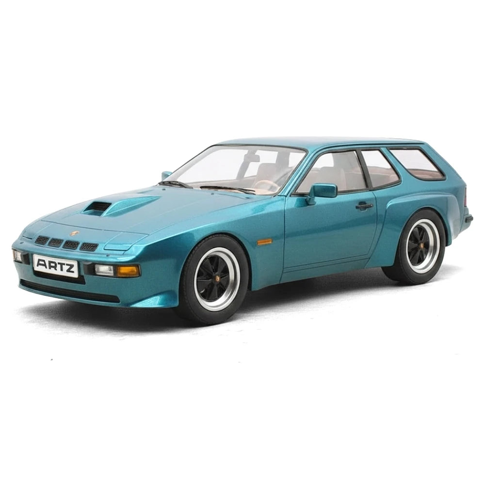 [PRX] 1:18 Porsche 1981 924 Turbo Kombi Blue Model Car Die-Cast