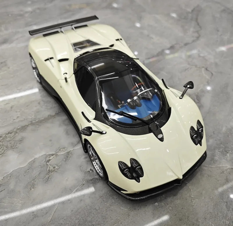 1:18 Pagani 2005 Zonda F Rosso White Die Cast Model Car