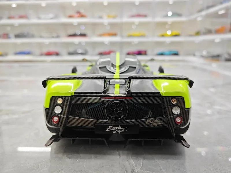 1:18 Pagani 2009 Zonda Cinque Bianco Benny Green Die Cast Model Car