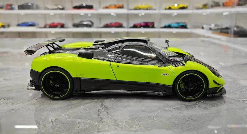1:18 Pagani 2009 Zonda Cinque Bianco Benny Green Die Cast Model Car