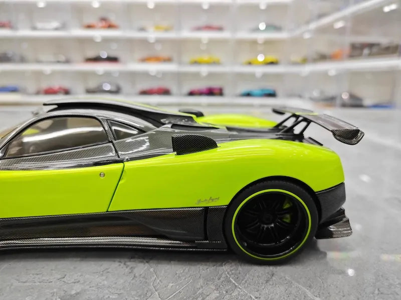 1:18 Pagani 2009 Zonda Cinque Bianco Benny Green Die Cast Model Car