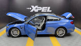 [Paragon] 1:18 BMW 2014 F82 M4 Coupe Blue Model Car Die-Cast