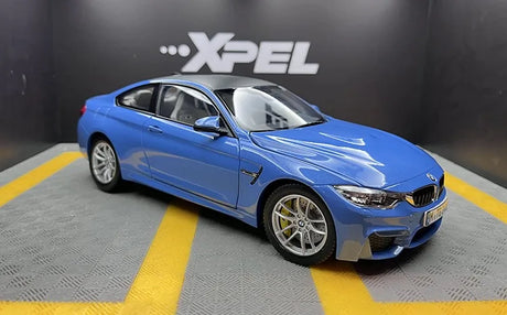 [Paragon] 1:18 BMW 2014 F82 M4 Coupe Blue Model Car Die-Cast