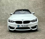 [Paragon] 1:18 BMW 2014 F82 M4 Coupe White Model Car Die-Cast