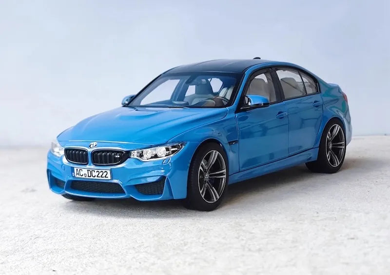 [Paragon] 1:18 BMW 2018 F80 M3 Blue Model Car Die-Cast