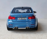 [Paragon] 1:18 BMW 2018 F80 M3 Blue Model Car Die-Cast
