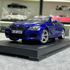 [Paragon] 1:18 BMW 2018 F82 M4 Cabriolet Blue Model Car Die-Cast