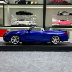 [Paragon] 1:18 BMW 2018 F82 M4 Cabriolet Blue Model Car Die-Cast
