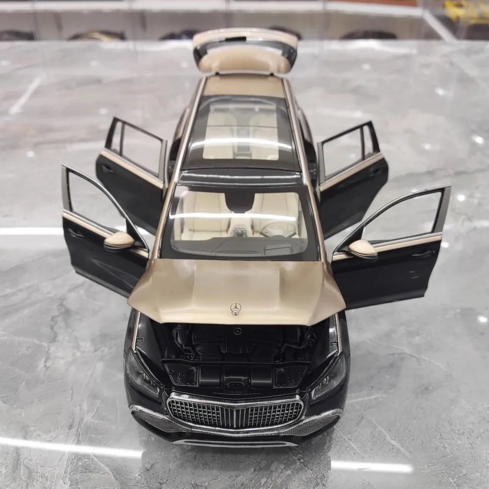 [Paragon] 1:18 Mercedes-Maybach 2019 GLS 600 Gold Model Car Die-Cast