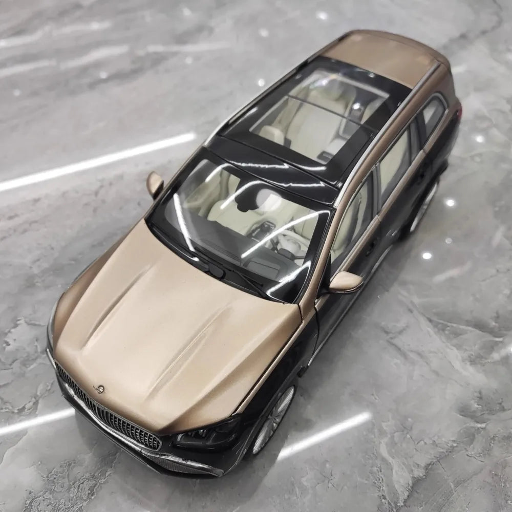 [Paragon] 1:18 Mercedes-Maybach 2019 GLS 600 Gold Model Car Die-Cast