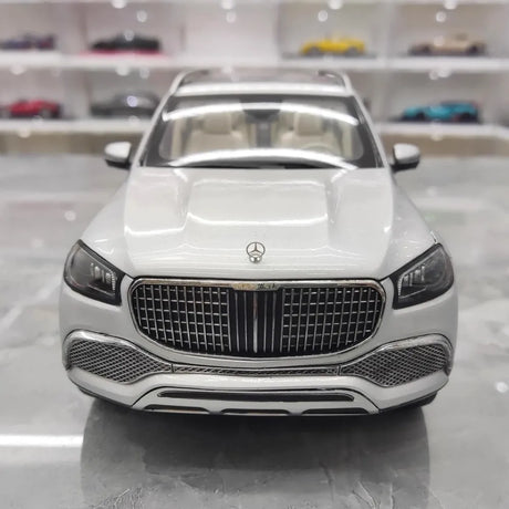 [Paragon] 1:18 Mercedes-Maybach 2019 GLS 600 Silver Model Car Die-Cast