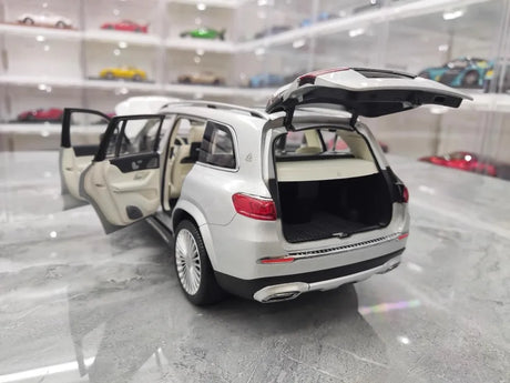 [Paragon] 1:18 Mercedes-Maybach 2019 GLS 600 Silver Model Car Die-Cast
