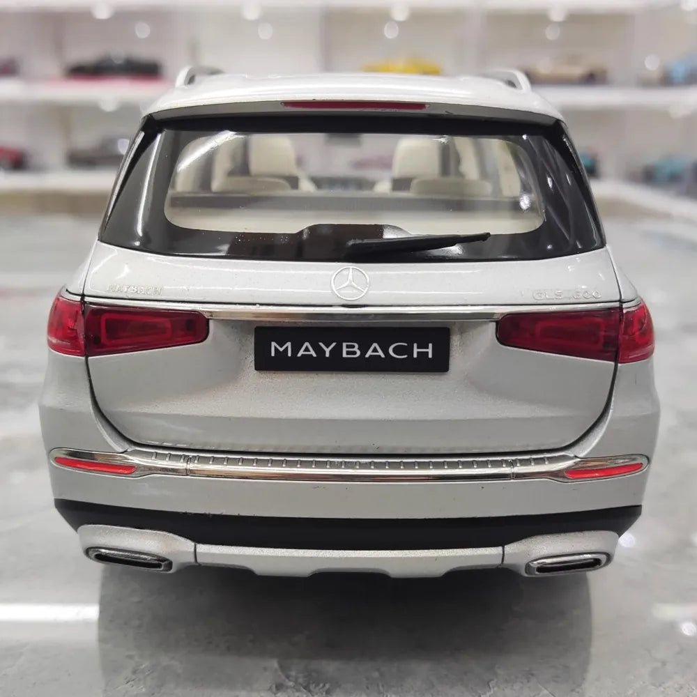 [Paragon] 1:18 Mercedes-Maybach 2019 GLS 600 argent voiture miniature Die-Cast