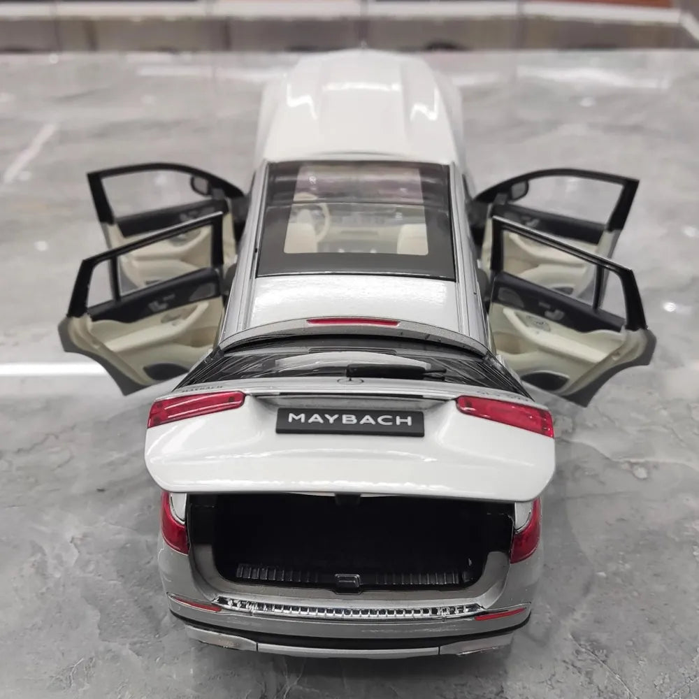 [Paragon] 1:18 Mercedes-Maybach 2019 GLS 600 Silver Model Car Die-Cast