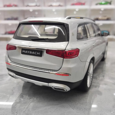 [Paragon] 1:18 Mercedes-Maybach 2019 GLS 600 Silver Model Car Die-Cast