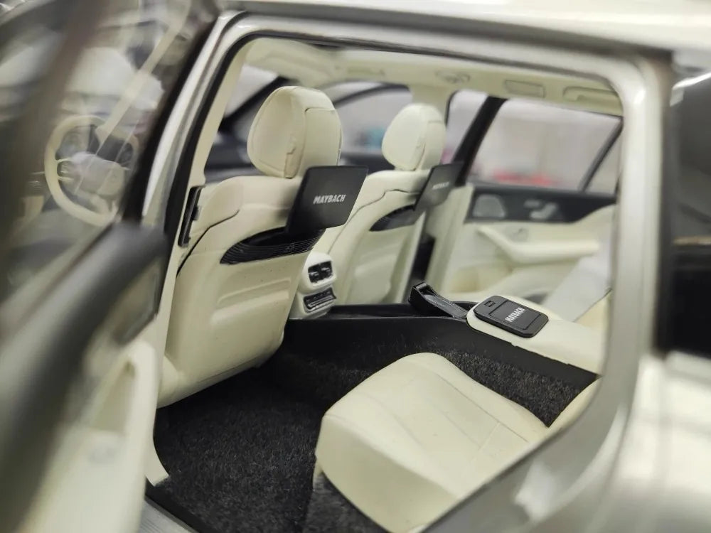 [Paragon] 1:18 Mercedes-Maybach 2019 GLS 600 argent voiture miniature Die-Cast