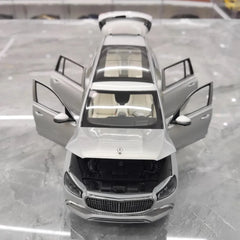 [Paragon] 1:18 Mercedes-Maybach 2019 GLS 600 argent voiture miniature Die-Cast