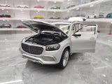 [Paragon] 1:18 Mercedes-Maybach 2019 GLS 600 Silver Model Car Die-Cast