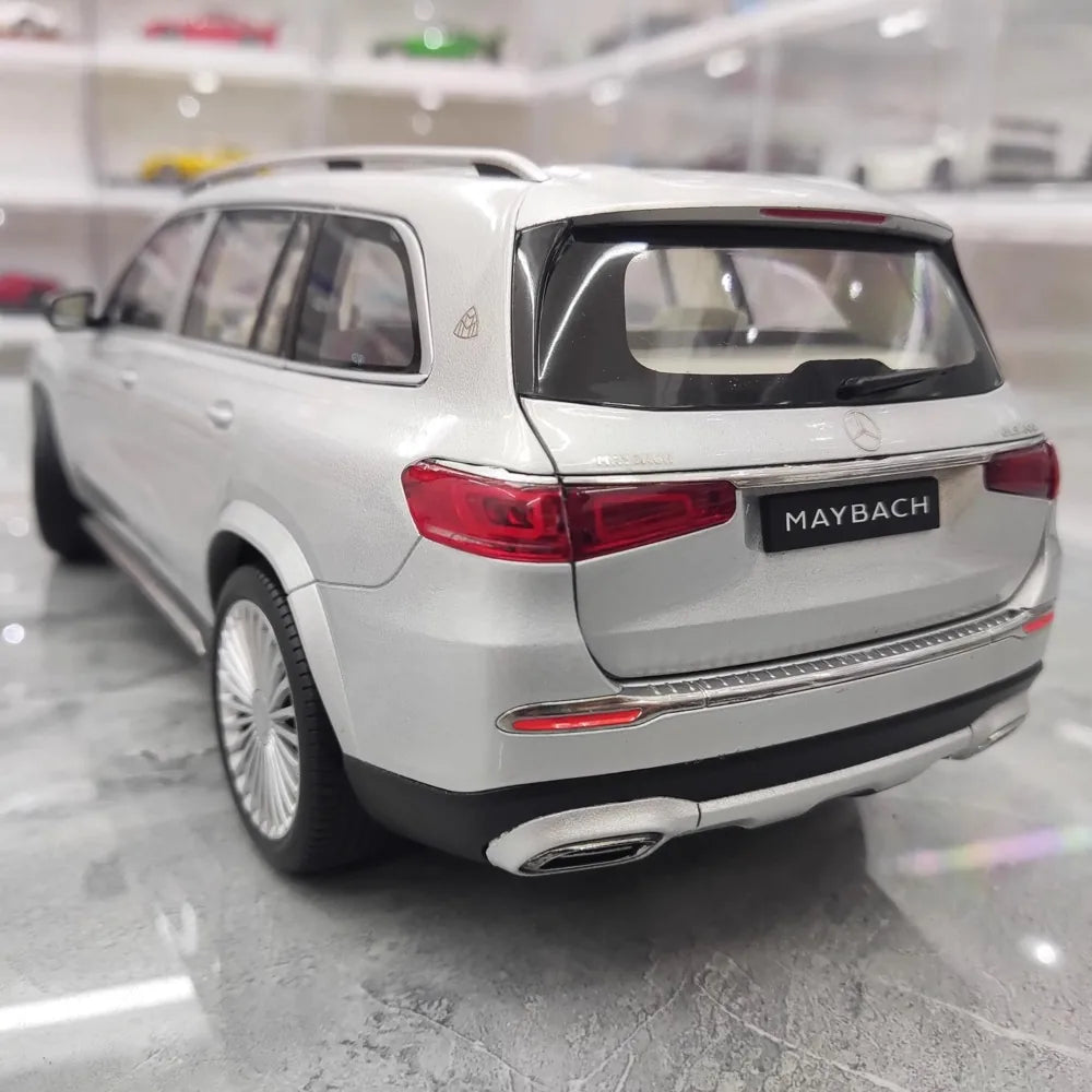 [Paragon] 1:18 Mercedes-Maybach 2019 GLS 600 argent voiture miniature Die-Cast
