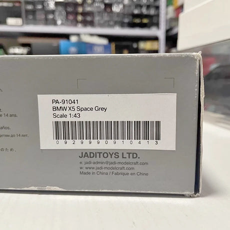 [Paragon] 1:43 BMW 2014 F15 X5 Gray Model Car Die-Cast