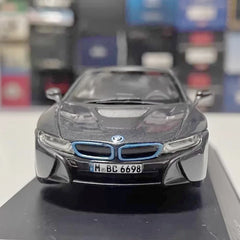 [Paragon] 1:43 BMW 2014 I12 i8 grigio modellino di auto Die-Cast